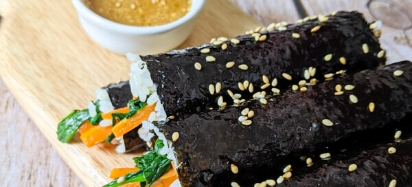 sauce gyeoja et kkoma kimbap